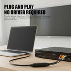 Teemuday USB Video Capture Card for VHS-to-Digital Conversion