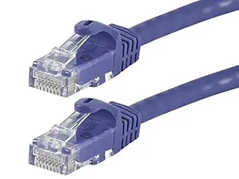Monoprice 111219 Flexboot Cat6 Ethernet Patch Cable - 0.5ft Purple — main product image