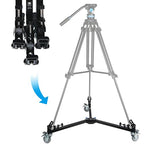 Sirui DT-06 Professional Video Tripod Dolly - Smooth Movement