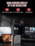 GMKtec EVO-X2 Ryzen AI Max+ 395 Workstation Mini PC