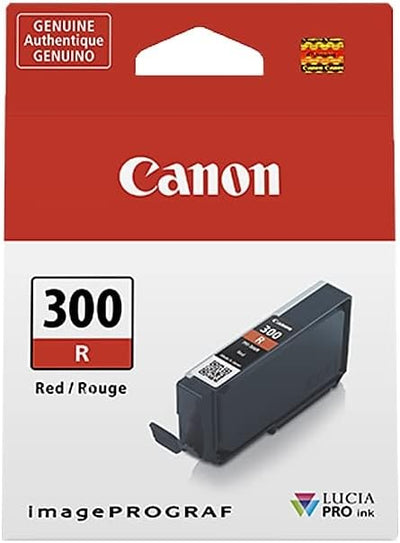 Canon 4199C002 PFI-300 Red Lucia PRO Ink Cartridge