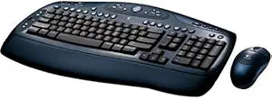 Logitech 967420-0403 Cordless Desktop LX 500 Keyboard and Mouse — main product image
