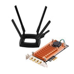 QNAP QWA-AC2600 Dual-Band Wireless PCIe Adapter