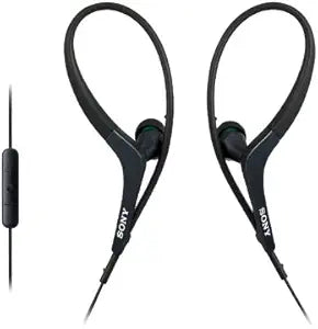 Sony MDR-AS410IP/B Sport In-Ear Headphones with Mic