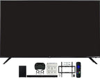 TCL 65R617 65-Inch 4K Roku Smart TV Bundle