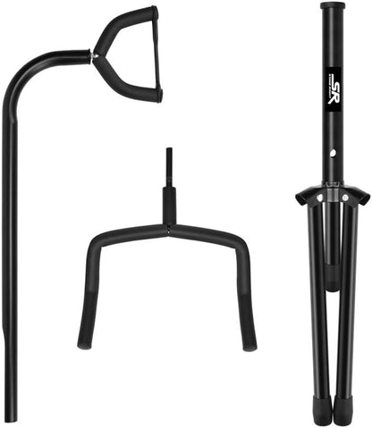 Monoprice 602100 Classic Guitar Tripod Stand - Black