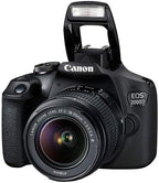 Canon EOS 2000D (Rebel T7) DSLR Bundle Renewed