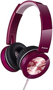 Panasonic RP-HXS400E-P Sound Rush Plus On-Ear Headphones Pink