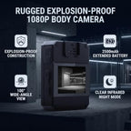 ASHATA Explosion-Proof 1080P Infrared Body Camera