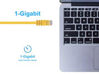 Monoprice 102298 Cat6 Ethernet Patch Cable 3ft Yellow