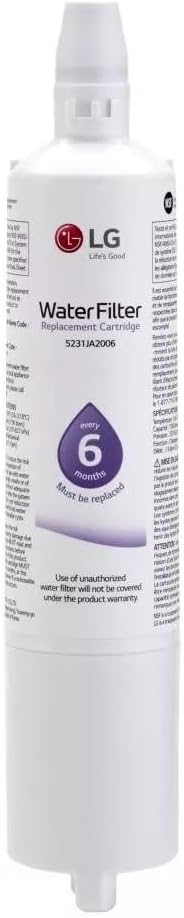 LG LT600P Refrigerator Water Filter Replacement 6-Month NSF Certified