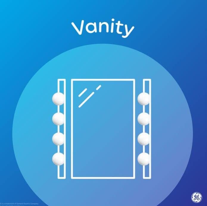 GE 43316 Relax LED 60-Watt Soft White G25 Globe Bulbs - 3 Pack