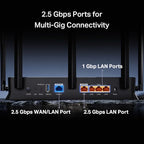 TP-Link Archer BE260 Dual-Band WiFi 7 BE5000 Router