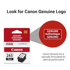 Canon PG-243 Black Ink Cartridge - MG2525, TR4520 Series