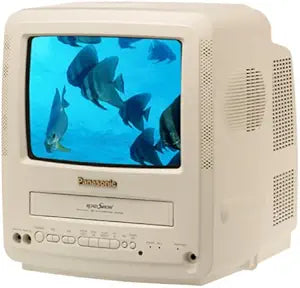 Panasonic PV-C930W 9-Inch TV VCR Combo Player Recorder