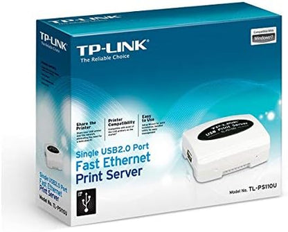TP-Link TL-PS110U USB 2.0 Fast Ethernet Print Server