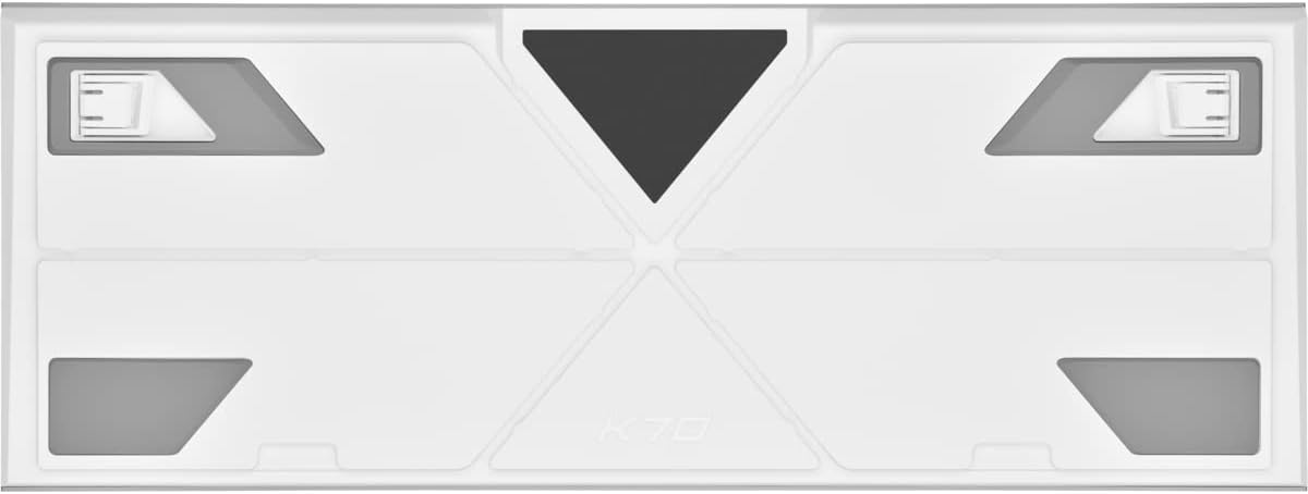 Corsair CH-910951A-NA K70 PRO RGB OPX Gaming Keyboard White