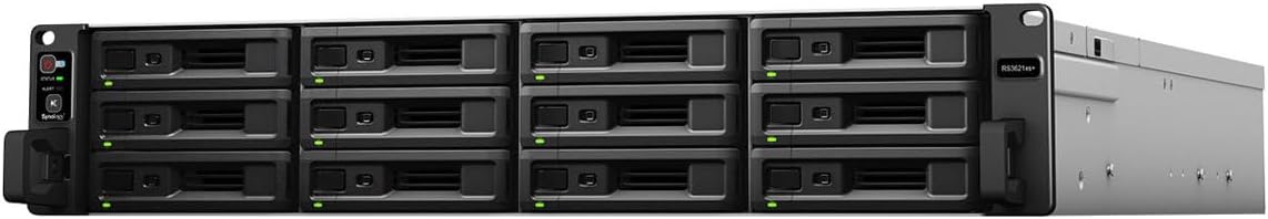 Synology RS3621XS+ 12-Bay RackStation NAS (Diskless)