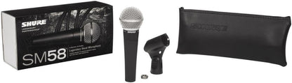 Shure BPKG-SM58CABLE10 SM58 Vocal Microphone & Cable