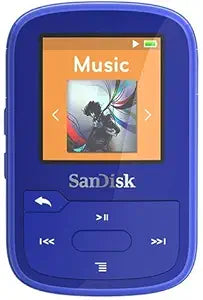 SanDisk SDMX28-016G-G46B 16GB Clip Sport Plus MP3 Player — main product image