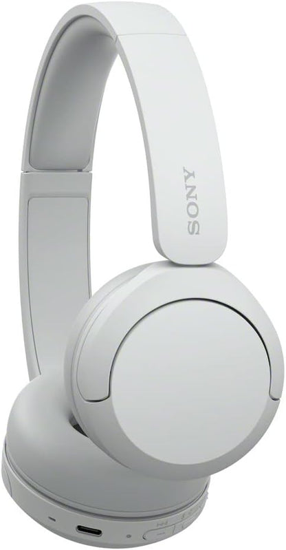Sony WHCH520/W Wireless On-Ear Bluetooth Headphones White