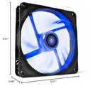 NZXT RF-FZ140-U1 FZ-140mm Blue LED Cooling Fan