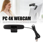 VBESTLIFE 4K Webcam with PDAF Autofocus and Noise-Canceling Mic