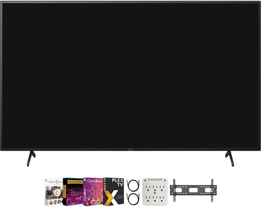 Sony E6SNKD85X91J 85" 4K UHD HDR Smart LED TV Bundle