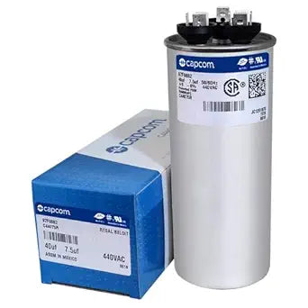 GE CECOMINOD055973 Genteq 40/7.5 uf MFD Capacitor — main product image