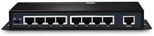 Monoprice 118519 9-Port Fast Ethernet PoE Switch — main product image