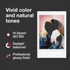 Fujifilm Instax Mini Instant Film with Cleaning Cloth Bundle