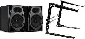 Pioneer DJ DM-50D Active Monitor Speaker & Laptop Stand — main product image