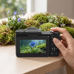 YUEHISY 48MP 4K Vlogging Camera and Travel Camcorder Kit