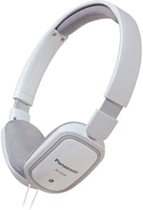 Panasonic 088517002629 Slimz White Over-Ear Headphones — main product image