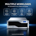 Mengmiao 4U Rackmount AI Workstation PC with RTX 3090
