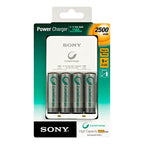 Sony BCG-34HH4EN Power Charger with AA Batteries
