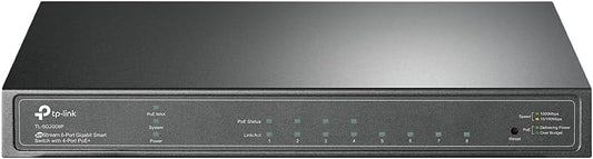 TP-Link TL-SG2008P 8-Port Gigabit PoE+ Smart Switch