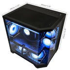HOENGAGER AI Gaming PC with Ryzen 7 7800X3D and RTX 5060