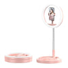 BFKRYP Portable Fill Light with Folding Telescopic Stand