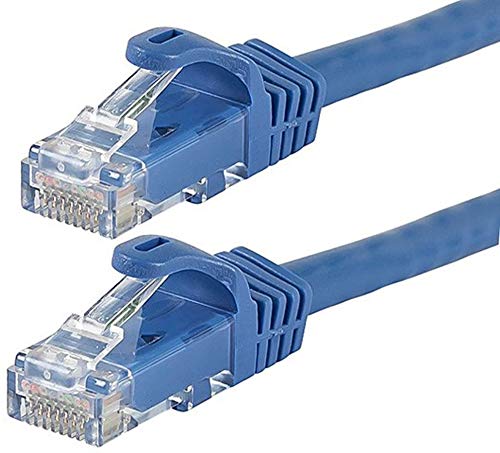 Monoprice 141821 Cat6 7ft Blue Ethernet Cable 12-Pack