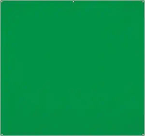 Westcott X-Drop Pro 8x8' Wrinkle-Resistant Chroma Key Green Backdrop
