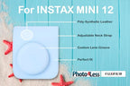 Fujifilm Mini 12 Instant Camera Bundle Pastel Blue