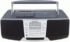 Sony CFDS39BK CD/Radio Cassette Boombox Mega Bass