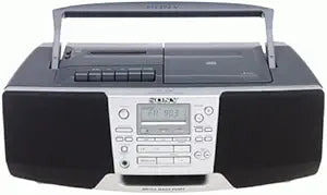 Sony CFDS39BK CD/Radio Cassette Boombox Mega Bass