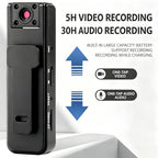 SJPMHYQ Ultra HD 2-in-1 Video and Audio Recorder with Night Vision