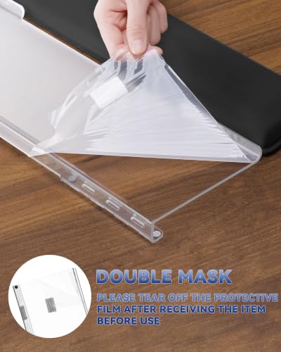 Laborio Adjustable Acrylic Keyboard Stand with Wrist Rest