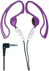 Sony MDR-J10 Violet Clip-On In-Ear Headphones (Discontinued) — main product image