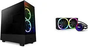 NZXT H5 Elite ATX Case & Kraken X53 RGB CPU Cooler — main product image