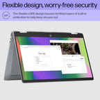 HP Chromebook x360 14b Convertible Touchscreen Laptop
