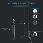 Neewer 10096759 2.4G LED Video Lighting Kit with Stands